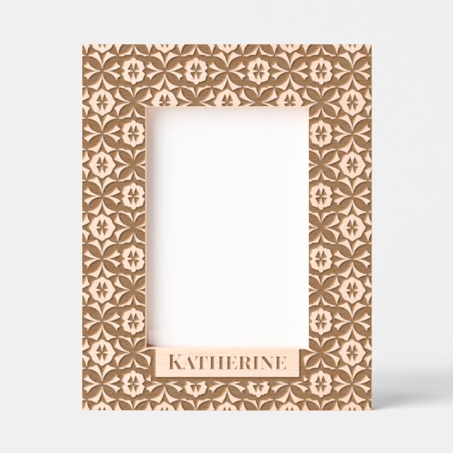 Schönes Wiederholmuster Geätzte Rahmen (Vorderseite)