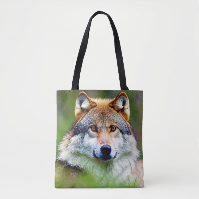 Schönes Wolfskopfbild (Vorderseite)