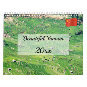 Schönes Yunnan, China Kalender