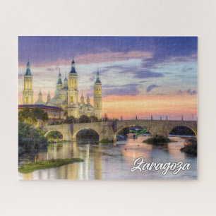Schönes Zaragoza, Spanien Puzzle
