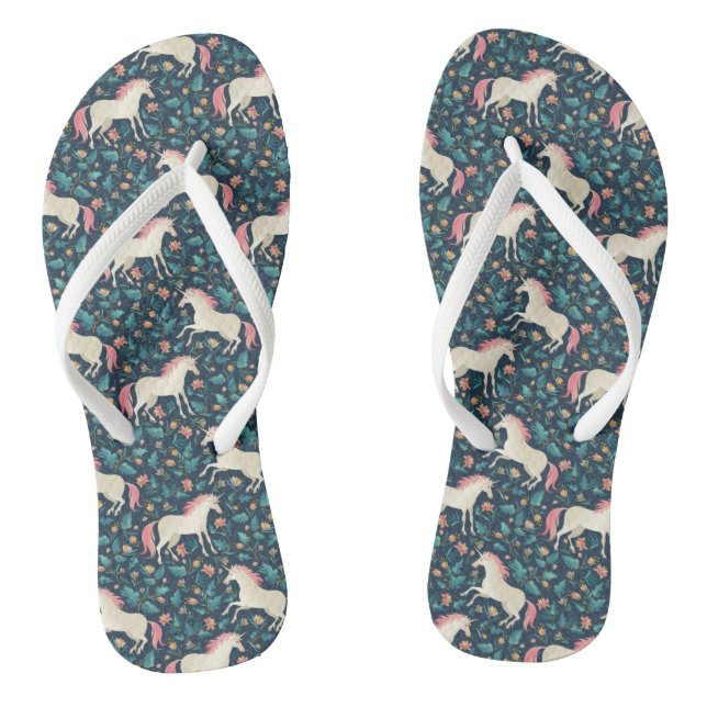 Schönes Zaubermuster Flip Flops (Fußbett)