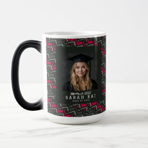 Schönes Zickzack-Muster-Mama-Abschlussgeschenk Verwandlungstasse