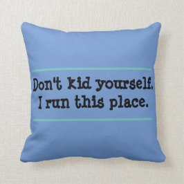 Schönes Zitat, das ich hier führe Kissen