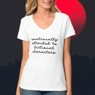 Schönes Zitat für Buchliebhaber Moderne Schrift T-Shirt