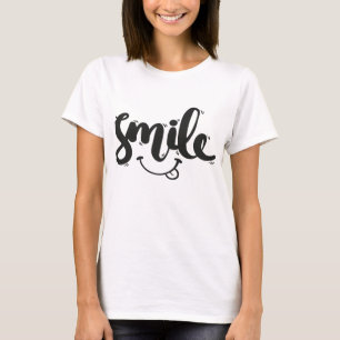 Schönes Zitat Lächeln T-Shirt