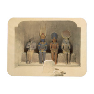 Schongebiet des Tempels von Abu Simbel, von Magnet