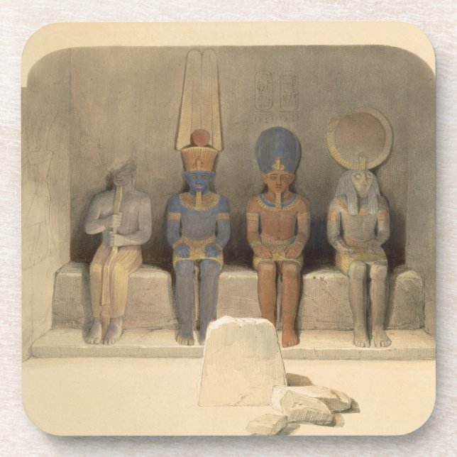 Schongebiet des Tempels von Abu Simbel, von Untersetzer (Vorderseite)