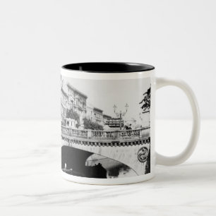 Schönheit-Alliance überbrücken, Berlin, c.1910 Zweifarbige Tasse