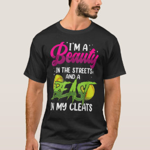 Schönheit auf den Straßen Fußball reinigt Besenfuß T-Shirt