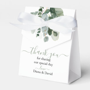 SCHÖNHEIT BOTANISCHE GREENERIE Hochzeit Geschenkschachtel