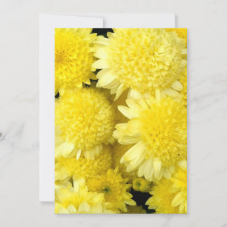 Schönheit der gelben Dahlienblumen Dankeskarte