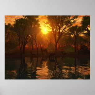 Schönheit der Natur Poster