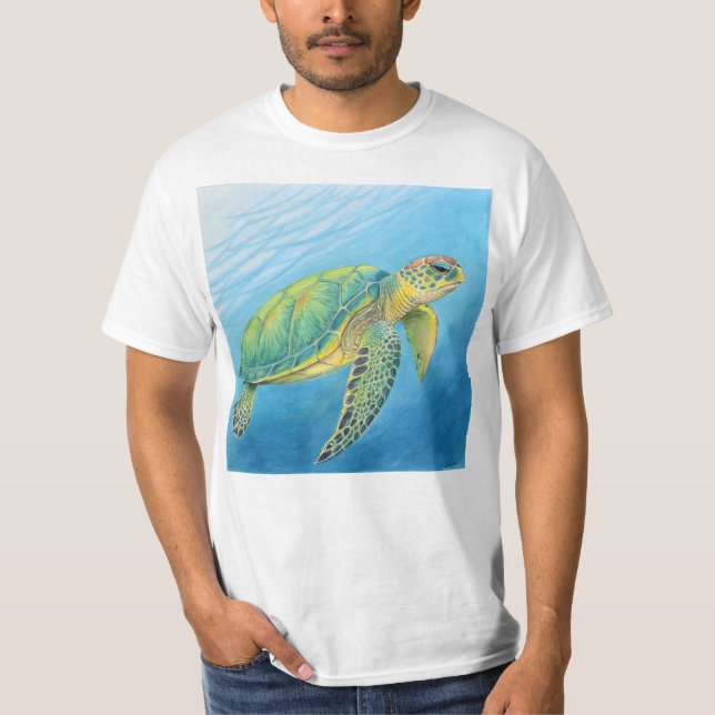 Schönheit der Schildkröte T-Shirt (Vorderseite)