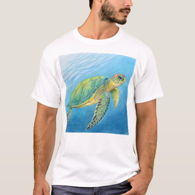Schönheit der Schildkröte T-Shirt (Vorderseite)
