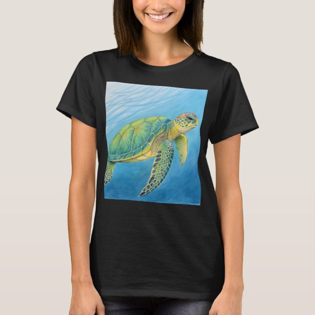 Schönheit der Schildkröte T-Shirt (Vorderseite)