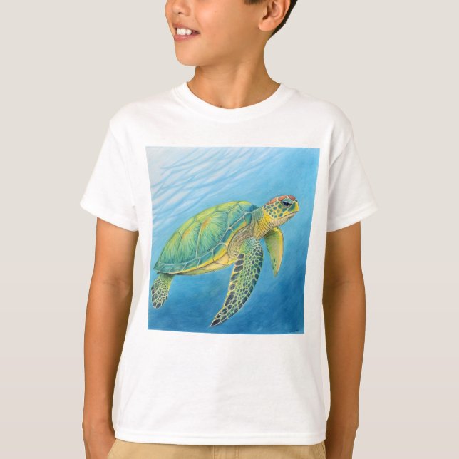 Schönheit der Schildkröte T-Shirt (Vorderseite)