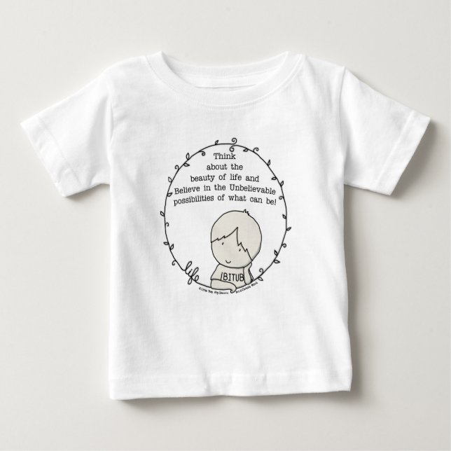 Schönheit des Lebens Baby T-shirt (Vorderseite)