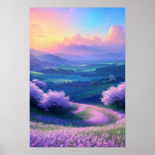 Schönheit des Tals Poster