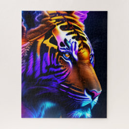 Schönheit des Tigers Puzzle