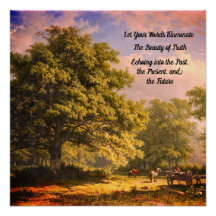 Schönheit des wahren Posters