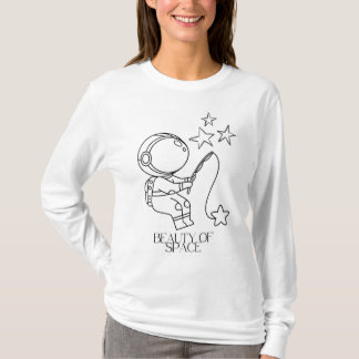 "Schönheit des Weltraums" Frauen T-Shirt