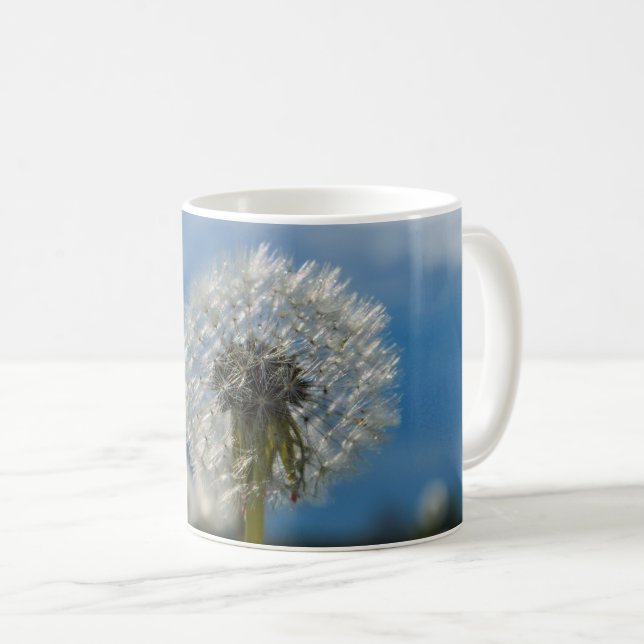 Schönheit einer Dandelion-Tasse Kaffeetasse (VorderseiteRechts)