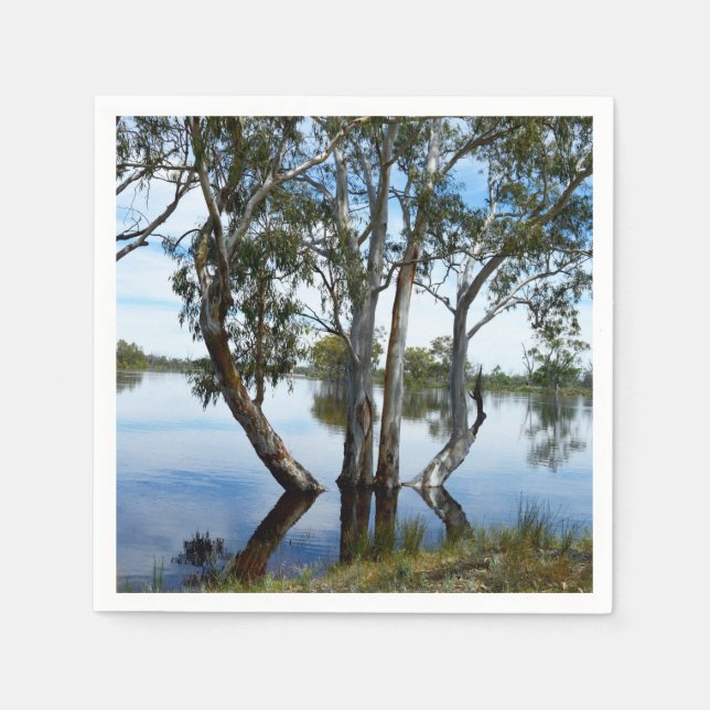 Schönheit eines Kaugummis, Serviette (Vorderseite)