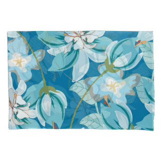 Schönheit eines Retro-Blumenmotivs in schöner Deko Kissenbezug