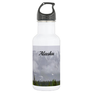 Schönheit hinter der Wolkenflasche Edelstahlflasche