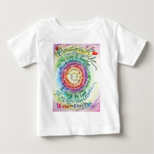 Schönheit im Leben Rainbow Baby T-shirt