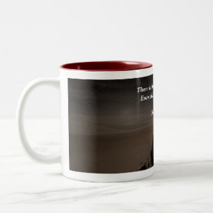Schönheit im Unsichtbaren Zweifarbige Tasse