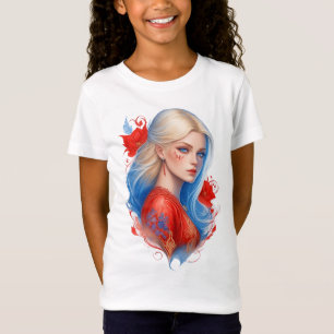 Schönheit im Western T-Shirt