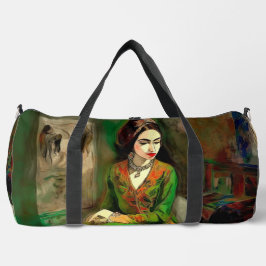 Schönheit in Grün Duffle Bag