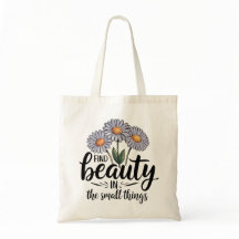 Schönheit in kleinen Dingen finden