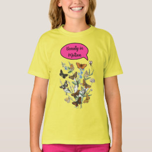 Schönheit in Motion T - Shirt der Frauen mit Schme