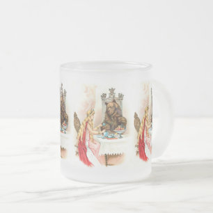 Schönheit in Pink und die Bestie Mattglastasse