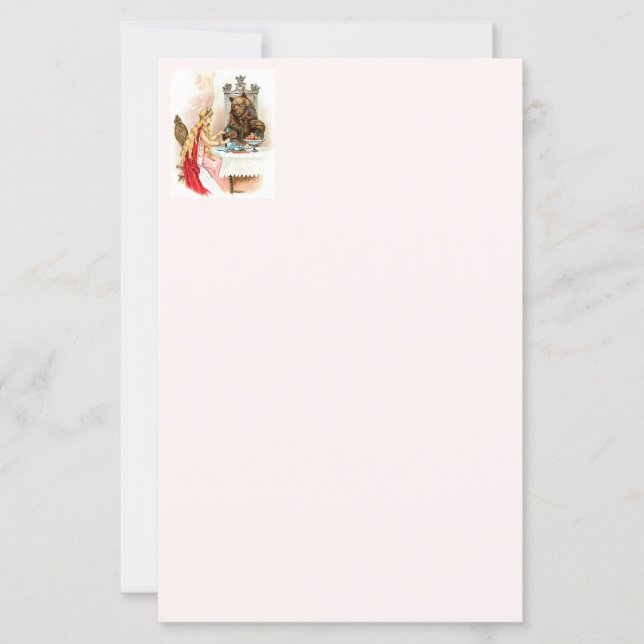 Schönheit in Rosa und das Biest  (Vorderseite)