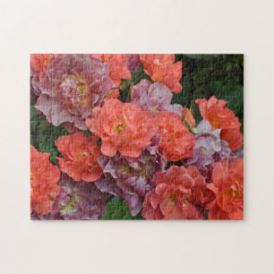 Schönheit in Rosa und Orange Rose Puzzle