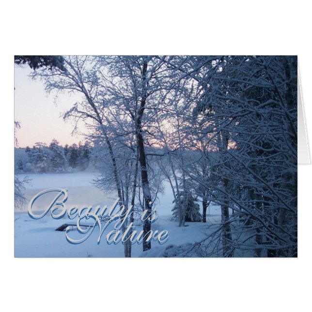 Schönheit ist Natur (Vorderseite (Horizontal))