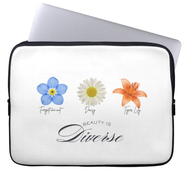 Schönheit ist unterschiedlich laptopschutzhülle (Vorderseite)