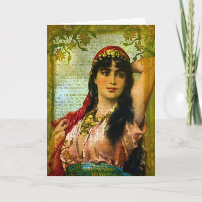 Schönheit Karte (Vorderseite)