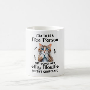 Schönheit Kitty Kaffeetasse