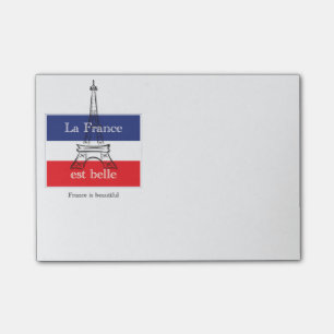 Schönheit La-Frankreichs est Post-it Klebezettel