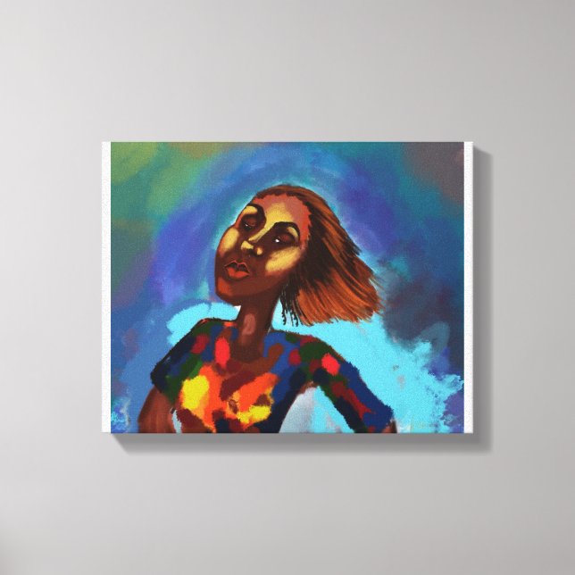 Schönheit Leinwanddruck (Vorderseite)