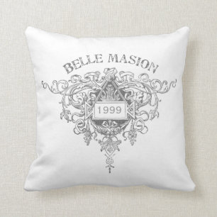 Schönheit Maison Kissen - Weiß