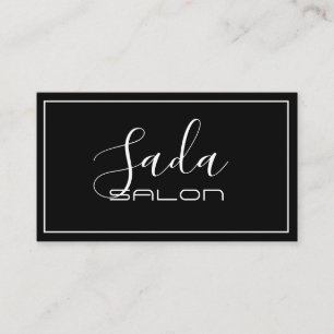 Schönheit Make-up-Artist Friseursalon Visitenkarte