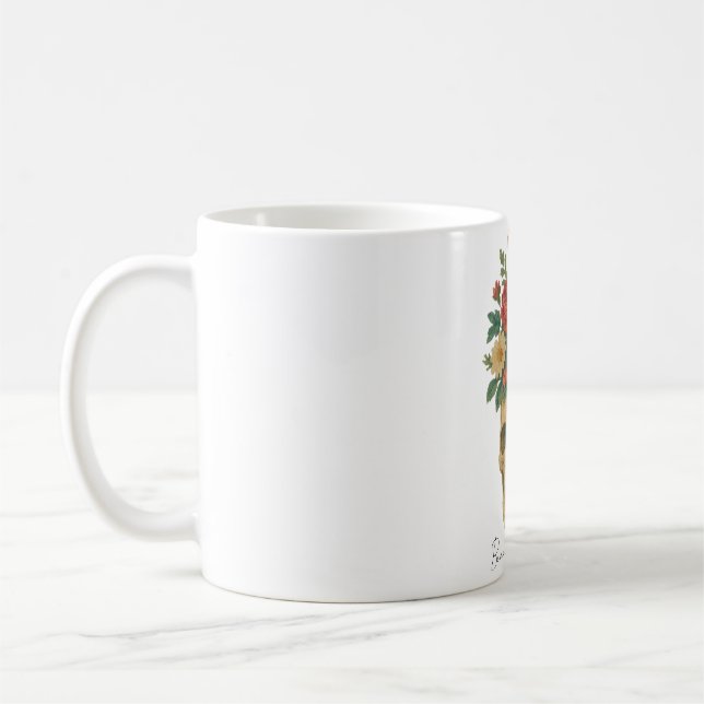 Schönheit nach dem Leben Kaffeetasse (Links)