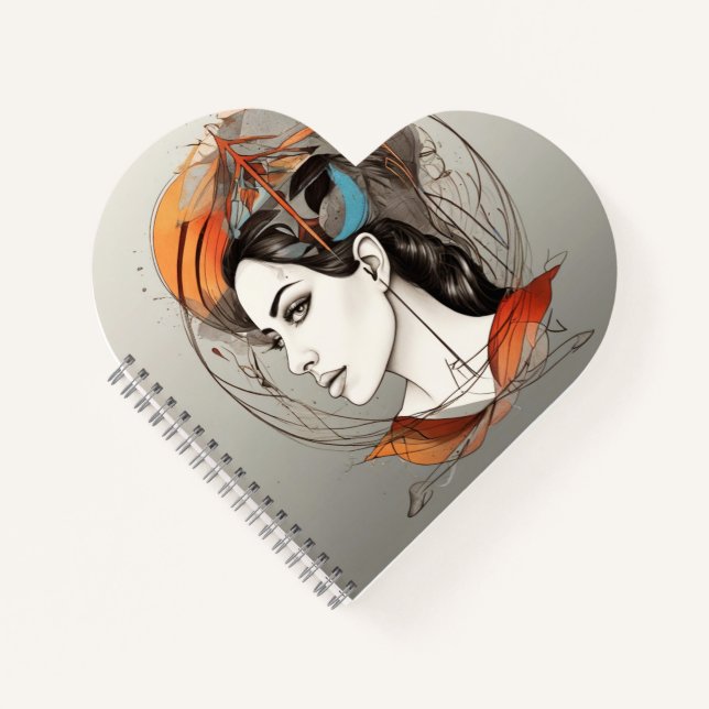 Schönheit Notizbuch (Vorderseite)