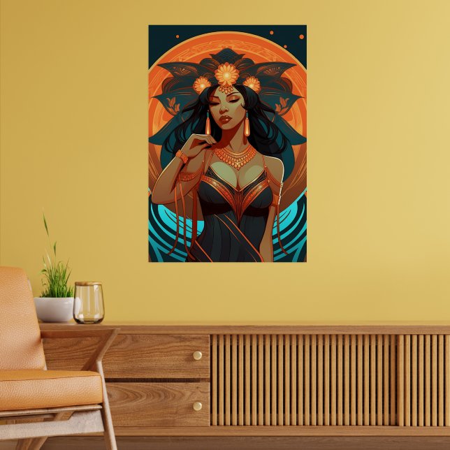 SCHÖNHEIT Nr. 2 Poster (Wohnzimmer 2)