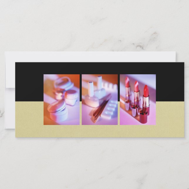 Schönheit oder ästhetische Geschenkgutscheine (Vorderseite)